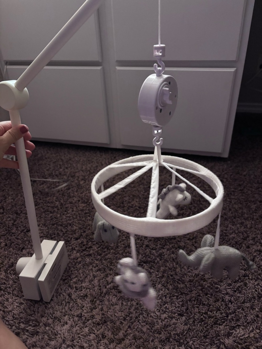 Pottery Barn animal mobile w/ lullaby